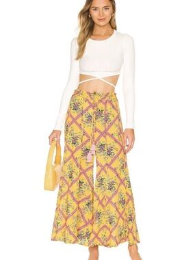 Free People Intimately I'm the One Pant (wide, skirt-like) size L